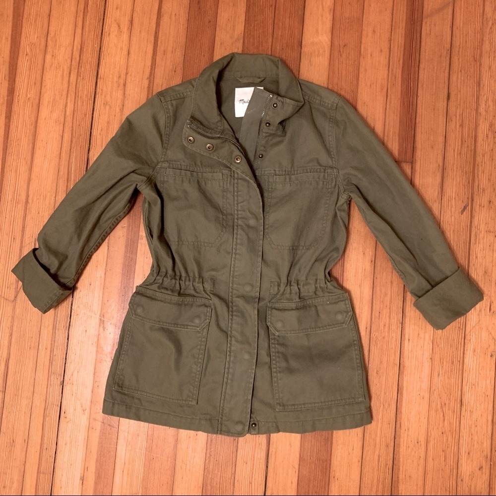 Madewell Dispatch Utility Army Jacket Desert Oliv… - image 3